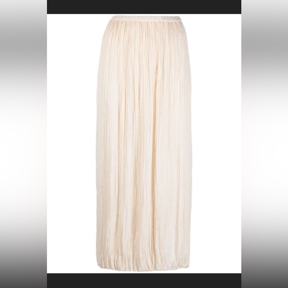 Sold-VINCE pleated paneled skirt